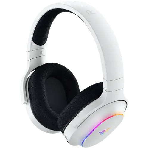 Razer Barracuda X Chroma, Gaming Headset, White, Oval Ear Cushions, 2.4 GHz Wireless / Bluetooth, Breathable Fabric with Memory Foam Cushions, Detachable Razer™ HyperClear Cardioid Mic, 7.1 Surround sound: Only available on Windows 10 64-bit (or higher) - image 1