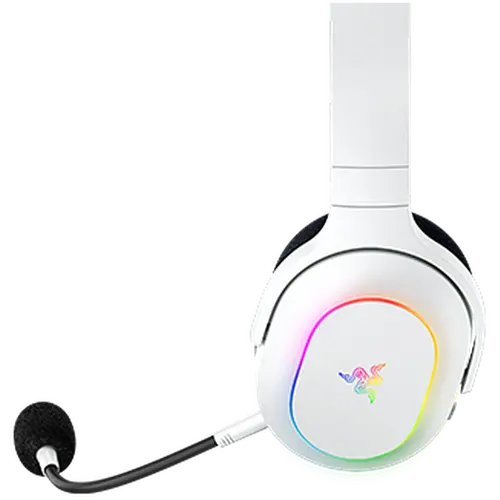 Razer Barracuda X Chroma, Gaming Headset, White, Oval Ear Cushions, 2.4 GHz Wireless / Bluetooth, Breathable Fabric with Memory Foam Cushions, Detachable Razer™ HyperClear Cardioid Mic, 7.1 Surround sound: Only available on Windows 10 64-bit (or higher) - image 2
