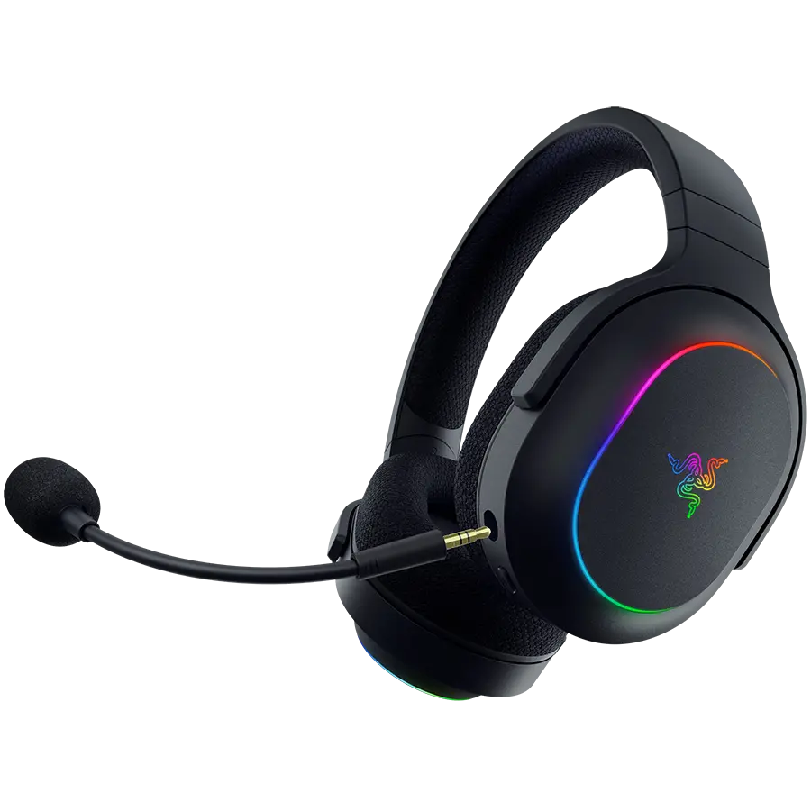 Razer Barracuda X Chroma, Gaming Headset, Black, Oval Ear Cushions, 2.4 GHz Wireless / Bluetooth, Breathable Fabric with Memory Foam Cushions, Detachable Razer™ HyperClear Cardioid Mic, 7.1 Surround sound: Only available on Windows 10 64-bit (or higher) - image 4