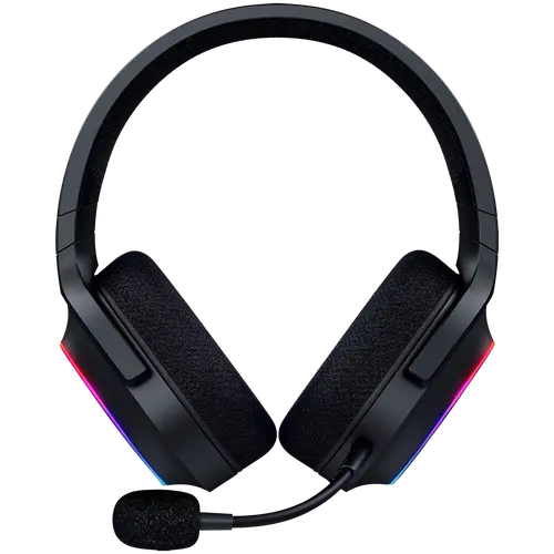 Razer Barracuda X Chroma, Căști gaming, Negru, Perne auriculare ovale, Wireless 2.4 GHz / Bluetooth, Material respirabil cu perne din spumă - 1