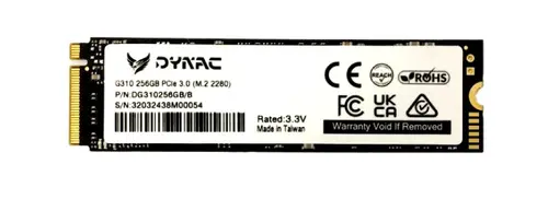 Твърд диск, MOST DYNAC G310 256G M2 GEN3X4