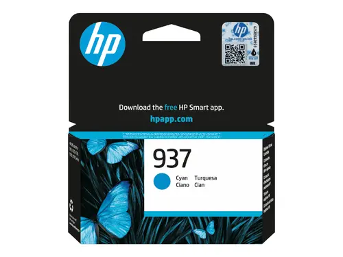 HP 937 Cyan Original Ink Cartridge - image 1
