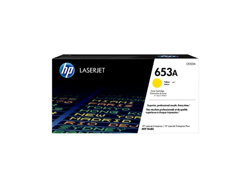 Консуматив, HP 653A Yellow Original LaserJet Toner Cartridge