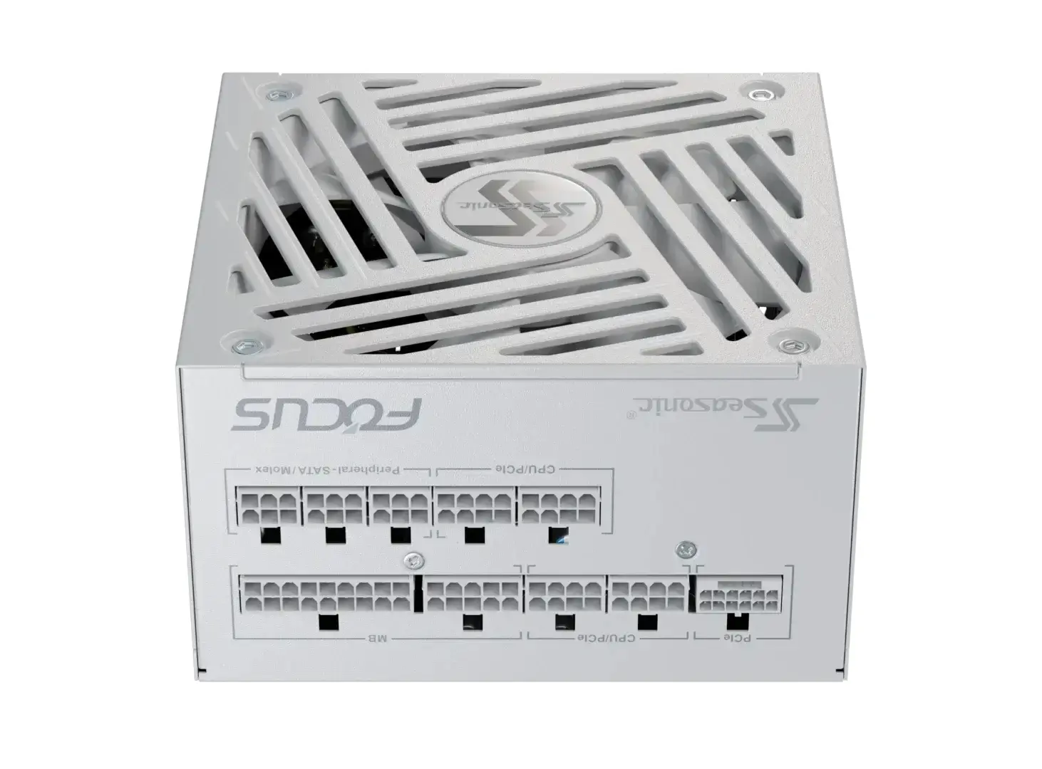 Seasonic захранване PSU ATX 3.1 750W Gold, Full Modular, PCIe 5.1 - FOCUS-GX-750-V4-WHITE - image 2