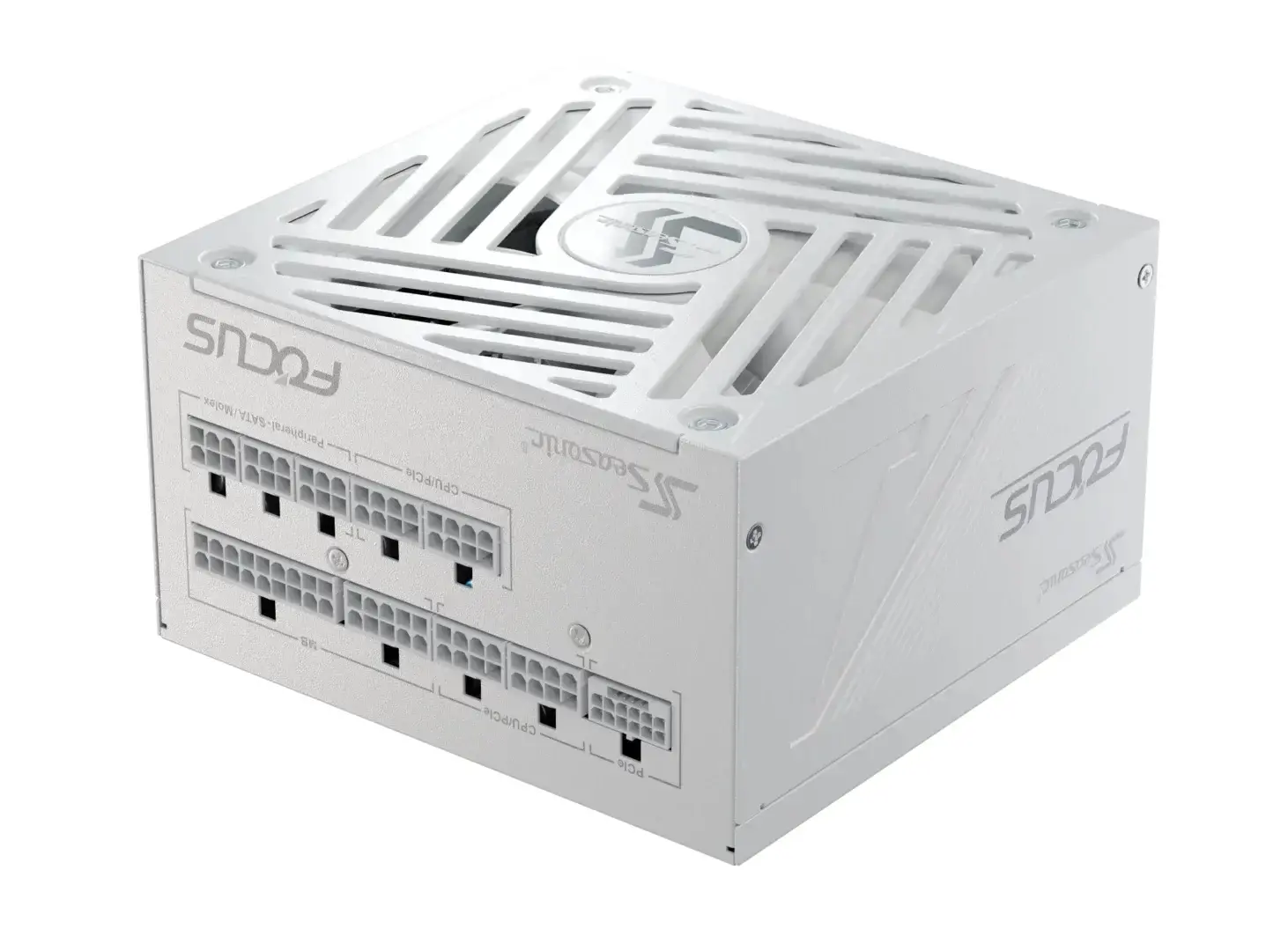 Seasonic захранване PSU ATX 3.1 750W Gold, Full Modular, PCIe 5.1 - FOCUS-GX-750-V4-WHITE - image 3