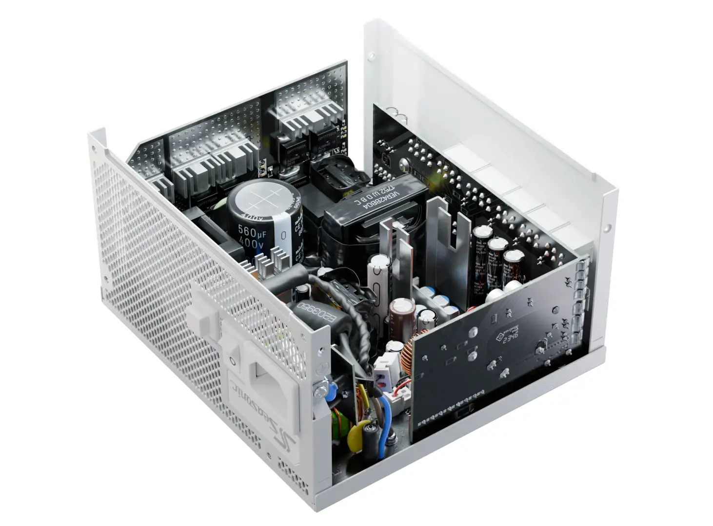 Seasonic захранване PSU ATX 3.1 750W Gold, Full Modular, PCIe 5.1 - FOCUS-GX-750-V4-WHITE - image 7