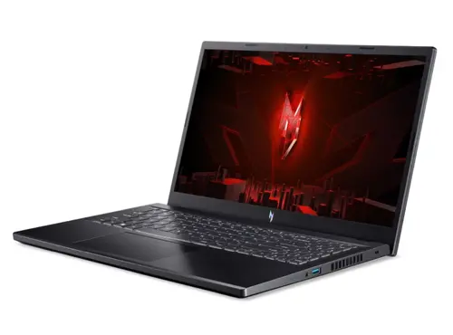 Лаптоп, Acer Nitro V15,  ANV15-51-98T8, Intel Core 9-13900H(up to 5.40 GHz, 24MB), 15.6" FHD (1920X1080) IPS 165Hz, 1*16GB DDR5 5200MHz, (1 slot free), 1024GB PCIe NVMe SSD, GeForce RTX 4060 8GB GDDR6, Lan, WiFi AX, BT.5.2, HD Cam, KB Backlit, No OS, Black - image 2