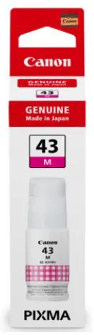 STICLĂ DE CERNEALĂ PENTRU CANON PIXMA G540/G640 - /43/ - GI-43M (GI43M) - Sticlă de cerneală - Magenta - PN 4680C001 - 1