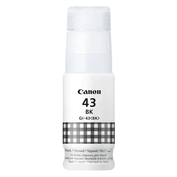 БУТИЛКА МАСТИЛО ЗА CANON PIXMA G540/G640 - /43/ - GI-43BK (GI43BK) - Ink Bottle - Black - PN 4698C001 - image 1