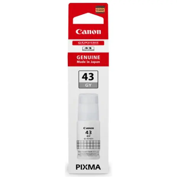 БУТИЛКА МАСТИЛО ЗА CANON PIXMA G540/G640 - /43/ - GI-43GY (GI43GY) - Ink Bottle - Gray - PN 4707C001