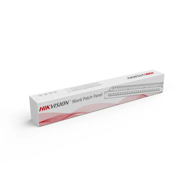 Patch panel Hikvision DS-1CP0U24-1U, χωρίς θωράκιση, 24 θυρών, κενό, 1U - image 1