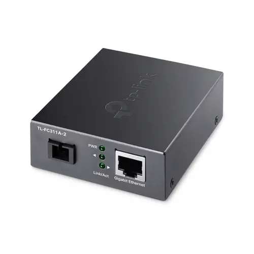 Omada 10/100/1000 Mbps RJ45 to 1000 Mbps Single-mode SC WDM Bi-Directional Fiber Converter PORT: 1× Gigabit SC Port, 1× Gigabit RJ45 Port (Auto MDI/MDIX) SPEC: Full-duplex, Tx:1550 nm, Rx:1310 nm, Up to 2 km, Chassis FC1420 rack-mountable