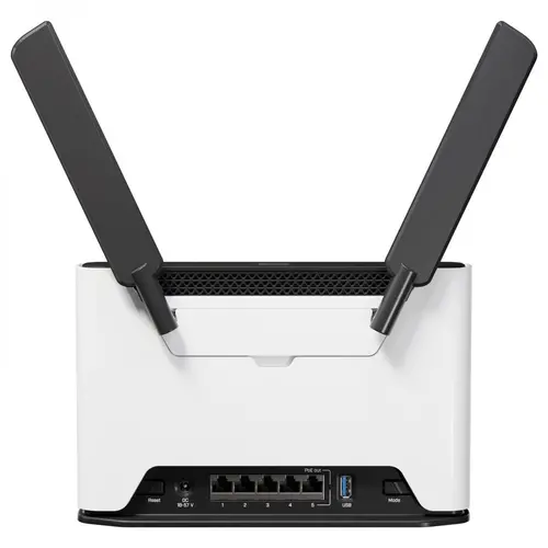 Access point - Σημείο πρόσβασης MikroTik Wi-Fi 6, IEEE 802.11 b/g/n/ax (2.4 GHz), IEEE 802.11 a/n/ac/ax (5 GHz), 1x USB 3.0 Type A, 6 dB - 2