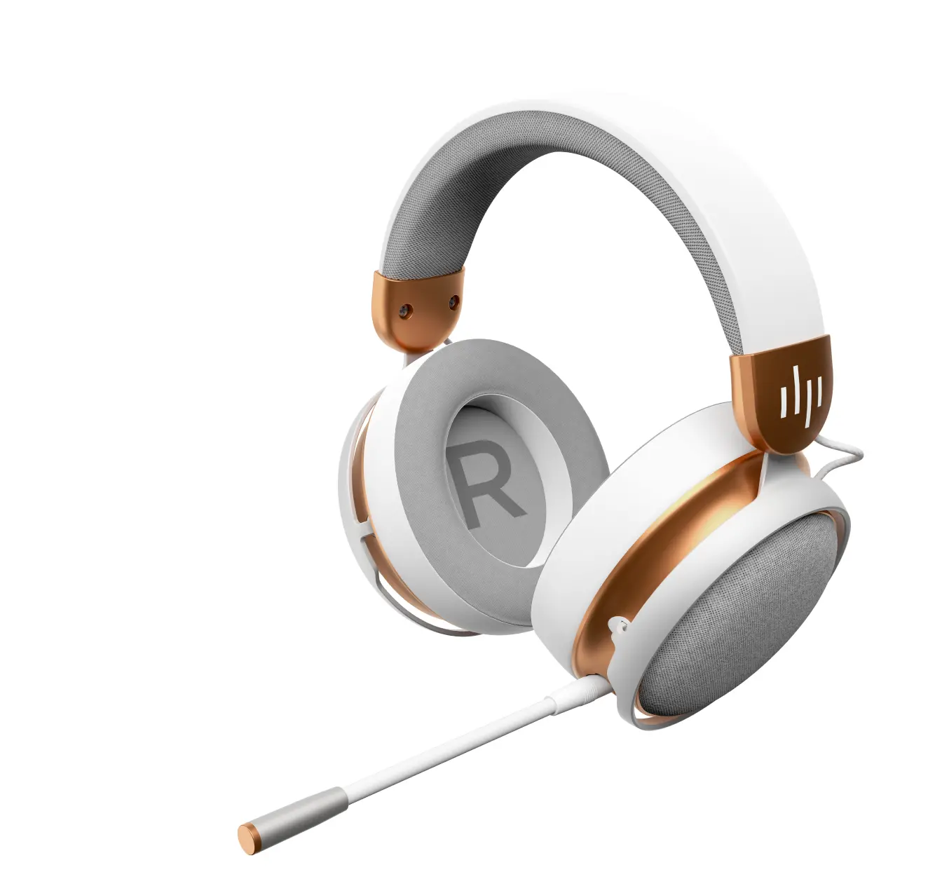 Ασύρματα gaming ακουστικά Dark Project Sono Wireless - Λευκό/Χρυσό - image 1