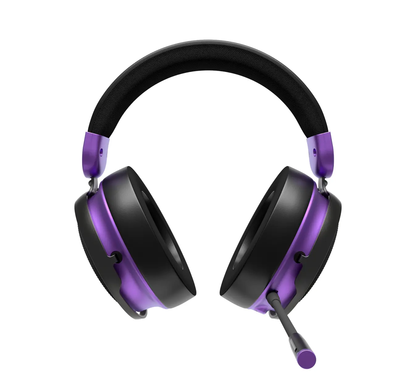 Căști wireless de gaming Dark Project Sono Wireless - Negru/Violet - image 2