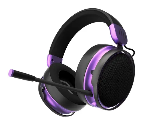 Ασύρματα ακουστικά gaming Dark Project Sono Wireless - Μαύρο/Βιολετί - 1