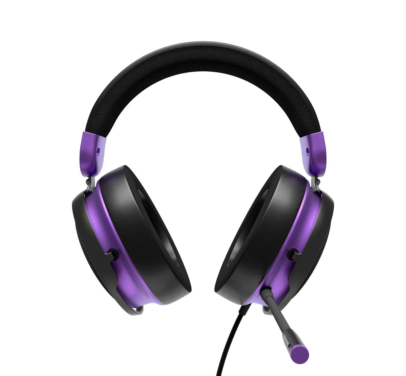 Căști gaming Dark Project Sono Wired - Negru/Violet - image 3