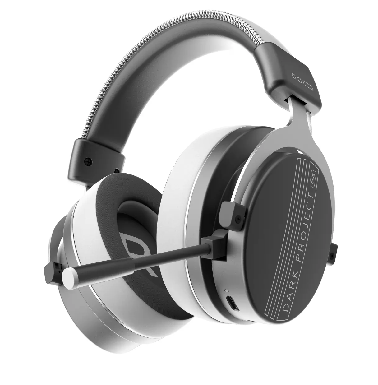 Căști gaming wireless Dark Project Vexo Wireless - Gri