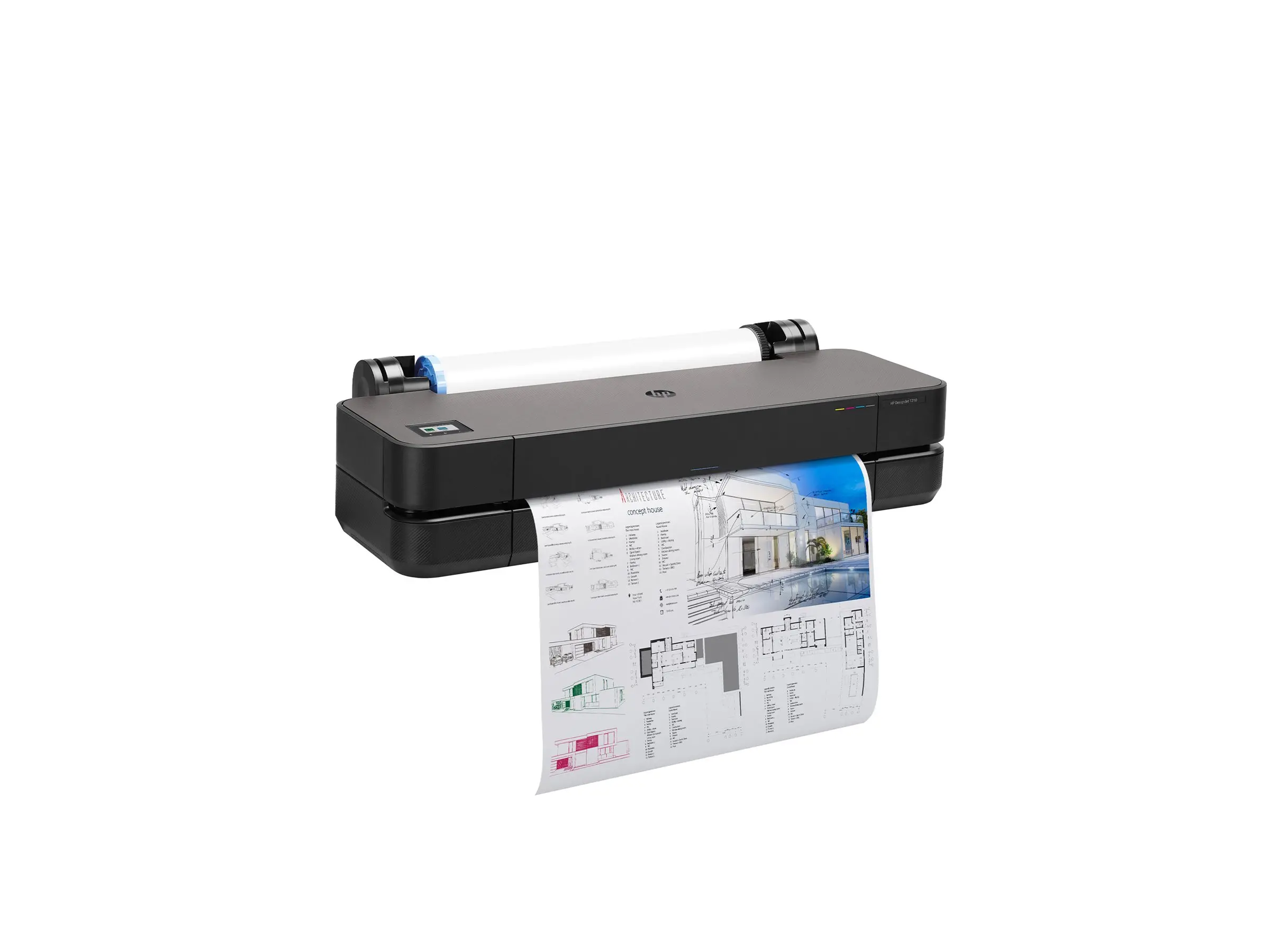 HP DesignJet T250 24inch LFP 2025 Colour Ink-Jet A1 ANSI D 2400x1200dpi 0.5 min/page USB LAN Wi-Fi - image 12