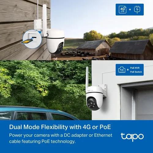 Камера TP-Link Tapo C501GW, Pan/Tilt, 4G LTE, до 30м., Micro SD, outdoor,mic,POE - image 5