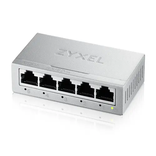 Switch, ZyXEL GS-105B v5, επιτραπέζιο MINI Gigabit Ethernet Switch 5 θυρών - 1
