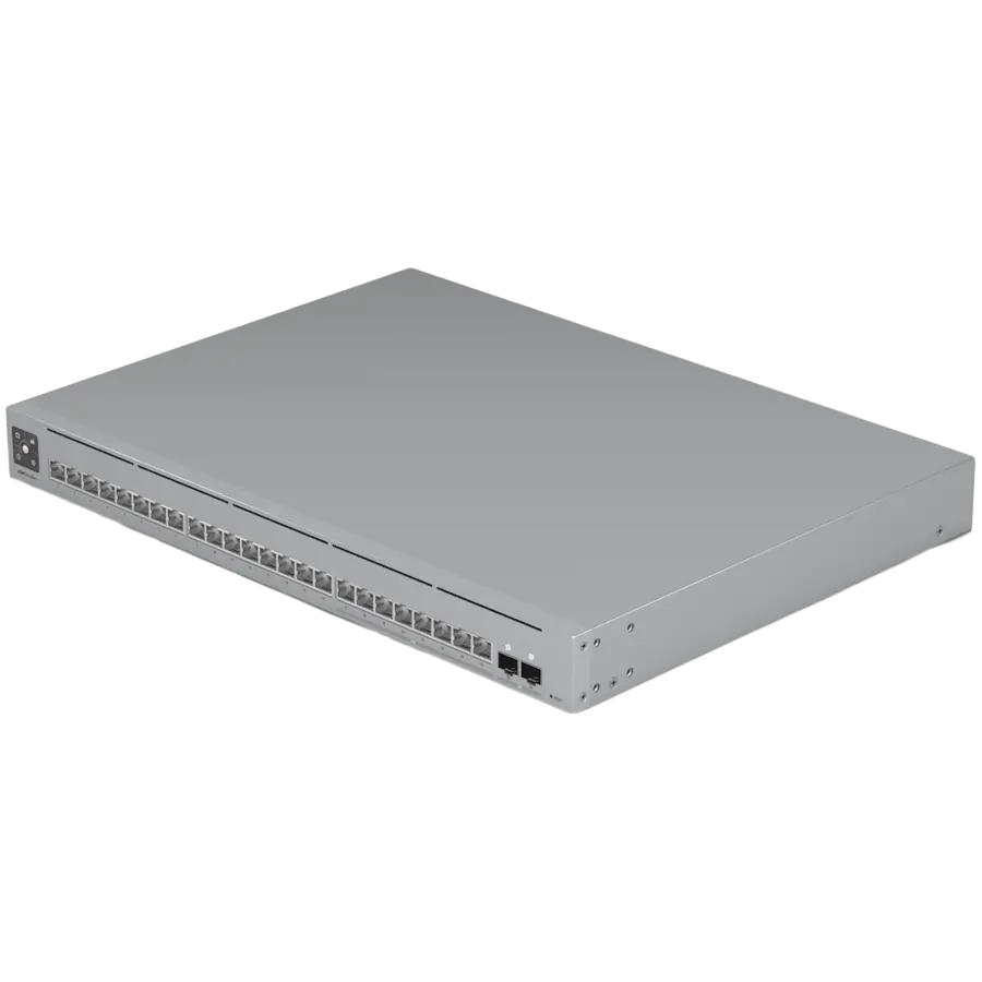 Ubiquiti 24-port, Layer 3 Etherlighting switch with 2.5 GbE, 8x 2.5 GbE RJ45 ports, 16x GbE RJ45 ports, 2x 10G SFP+ ports - image 2