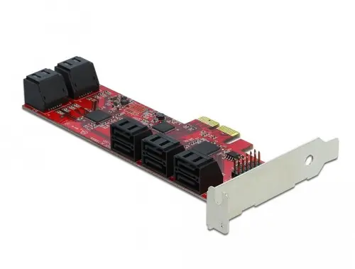 Контролер Delock SATA PCI Express Card - 10 ports - image 2