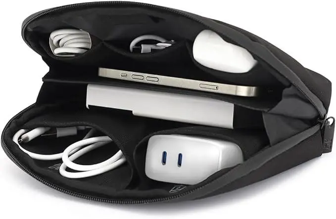 Органайзер за пътуване, ACT City Accessory, 24 х 5,50 х 14 см, 7 отделения, Черна - image 1