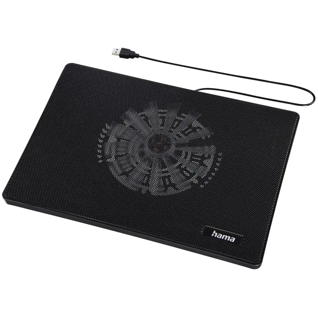 HAMA Βάση ψύξης για laptop "Slim", εξαιρετικά λεπτή, αθόρυβη, ελαφριά, έως 40 εκ. (15,6"), μαύρο - image 1