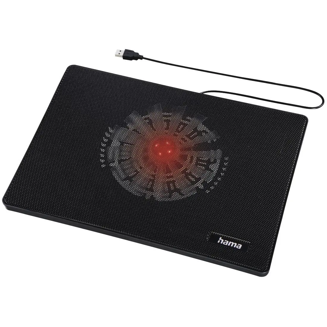 HAMA Βάση ψύξης για laptop "Slim", εξαιρετικά λεπτή, αθόρυβη, ελαφριά, έως 40 εκ. (15,6"), μαύρο - image 2