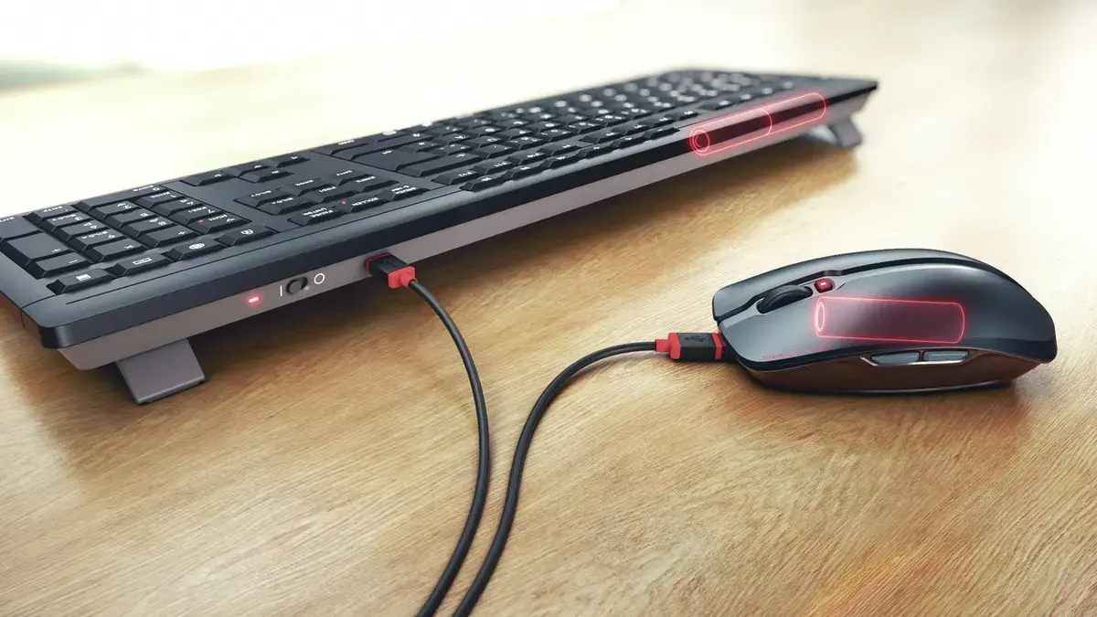 Безжична клавиатура с мишка CHERRY KEY JD 8560EU 2 - image 2