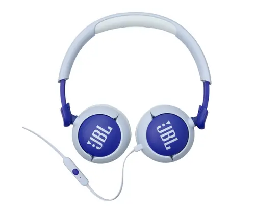Căști, JBL JR320 Wired on-ear kids headphones, Albastru - 5