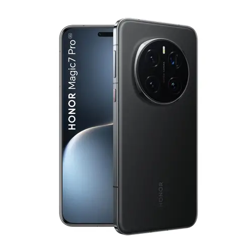 Мобилен телефон, Honor Magic7 PRO Black, 6.8" LTPO,1.07 billion colors, 2800x1280, Snapdragon 8 Elite (2x4.3GHz+6x3.4GHz), 12GB, 512GB, Camera 200+50+50MP/Front 50MP, 5270mAh, FPT, Face ID, BT 5.4, USB Type-C 3.2, OTG, Android 15, MagicOS 9.0, IP69