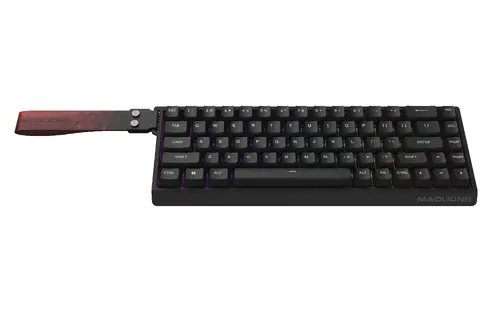 Madlions tastatură mecanică profesională de gaming Professional Gaming Mechanical Keyboard MAD 68 HE RGB - 1K, Magnetic Amber Pro Switches - Negru - 12
