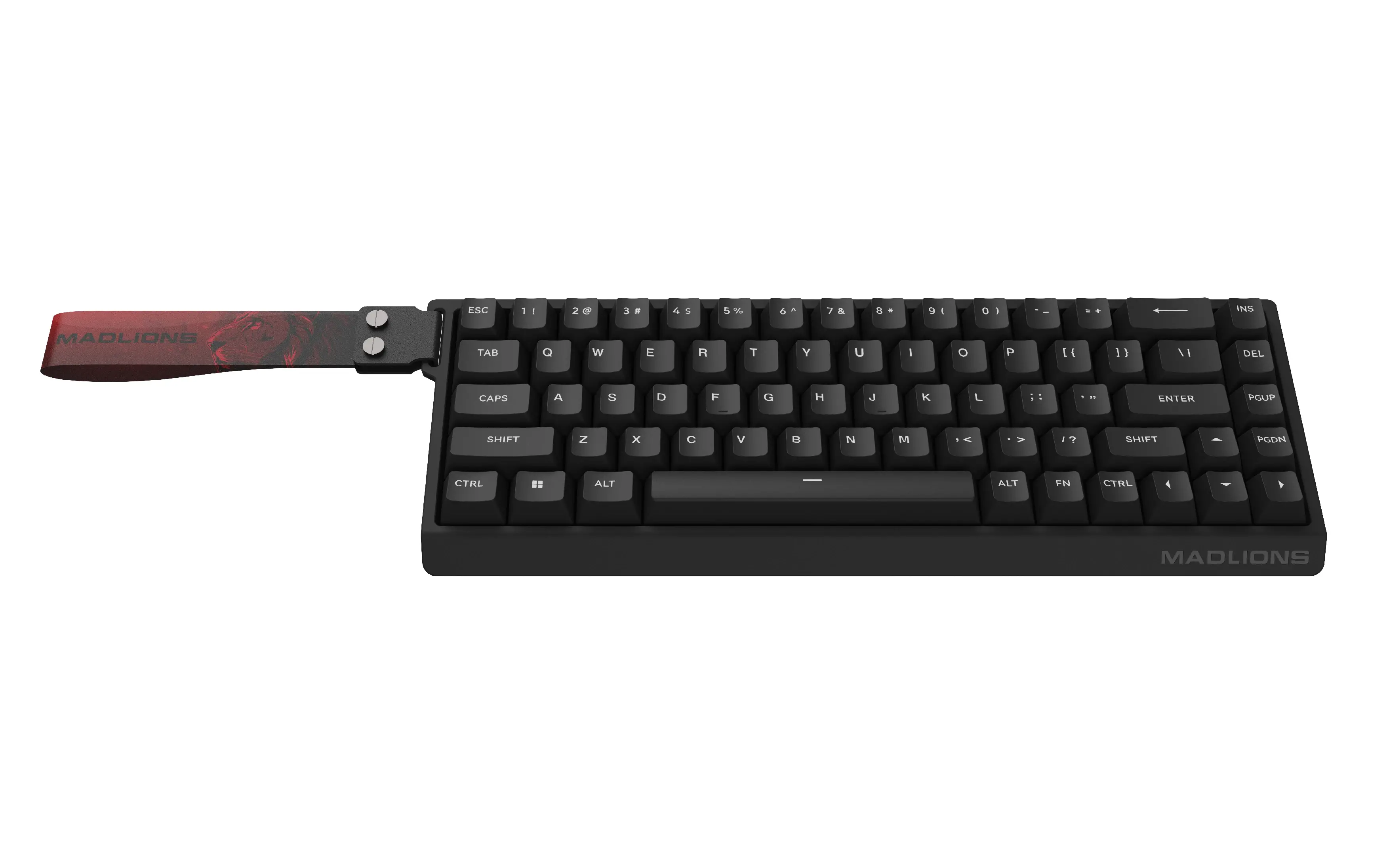 Madlions професионална геймърска механична клавиатура Professional Gaming Mechanical Keyboard MAD 68 HE RGB - 1K, Magnetic Amber Pro Switches - Black - image 3