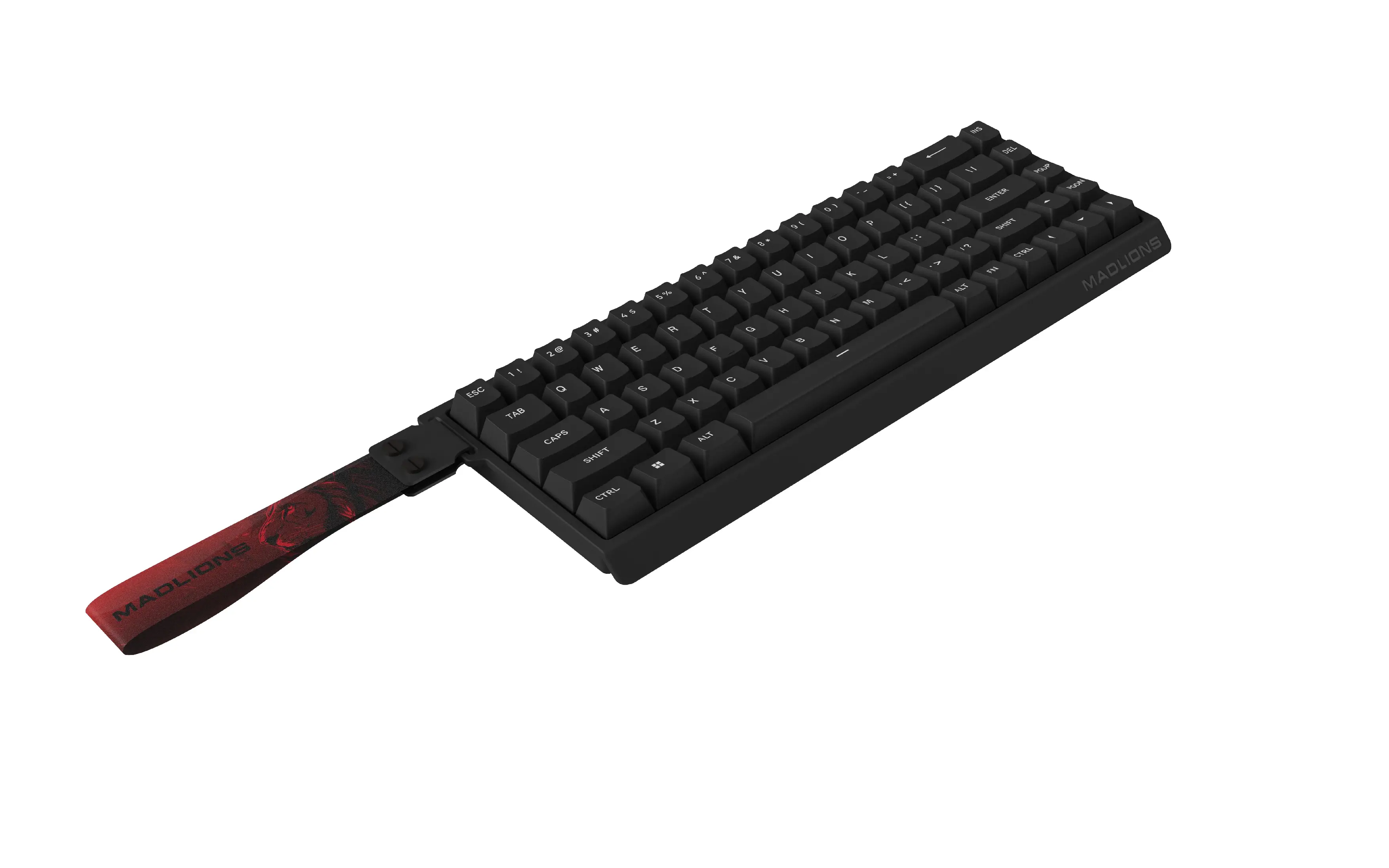 Madlions професионална геймърска механична клавиатура Professional Gaming Mechanical Keyboard MAD 68 HE RGB - 1K, Magnetic Amber Pro Switches - Black - image 6