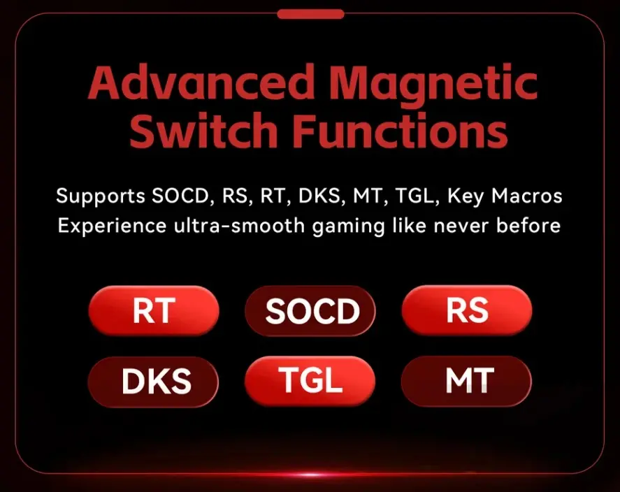 Madlions професионална геймърска механична клавиатура Professional Gaming Mechanical Keyboard MAD 60 HE RGB - 1K, Magnetic Amber Pro Switches - Black - image 11