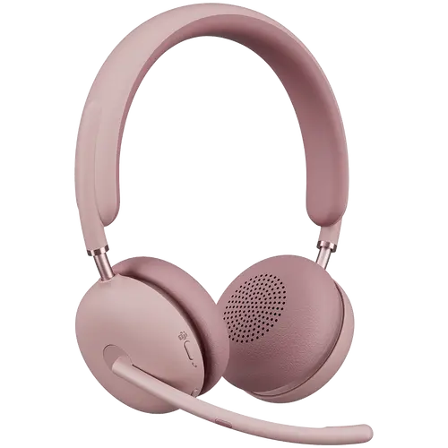 LOGITECH HEADSET - Logitech Zone Wireless 2 UC - ROSE,TEAMS - 2.4GHZ/BT - NO STAND - image 1