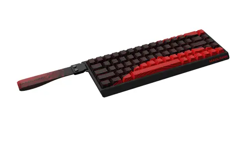 Madlions професионална геймърска механична клавиатура Professional Gaming Mechanical Keyboard MAD 68 R - 8K, Kunlun Magnetic Switches - Black/Red - image 2