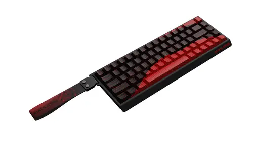Madlions професионална геймърска механична клавиатура Professional Gaming Mechanical Keyboard MAD 68 R - 8K, Kunlun Magnetic Switches - Black/Red - image 4
