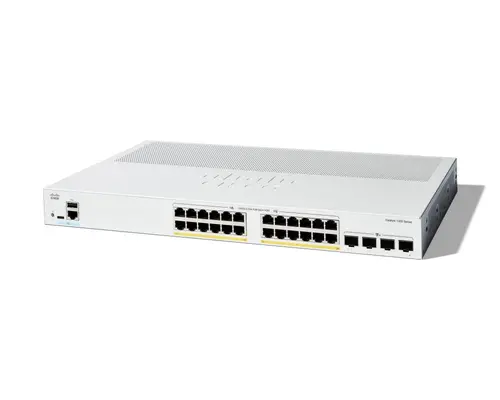 Комутатор, Cisco Catalyst 1300 24-port GE, PoE, 4x10G SFP+ - image 1