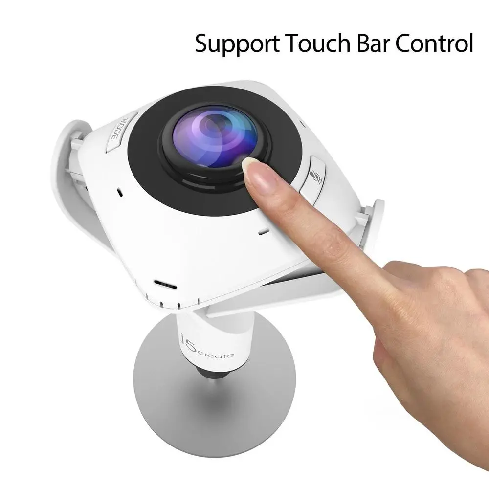 Уеб камера j5create JVCU360 All Around UltraHD,1080p, микрофон, USB, 360° - image 2
