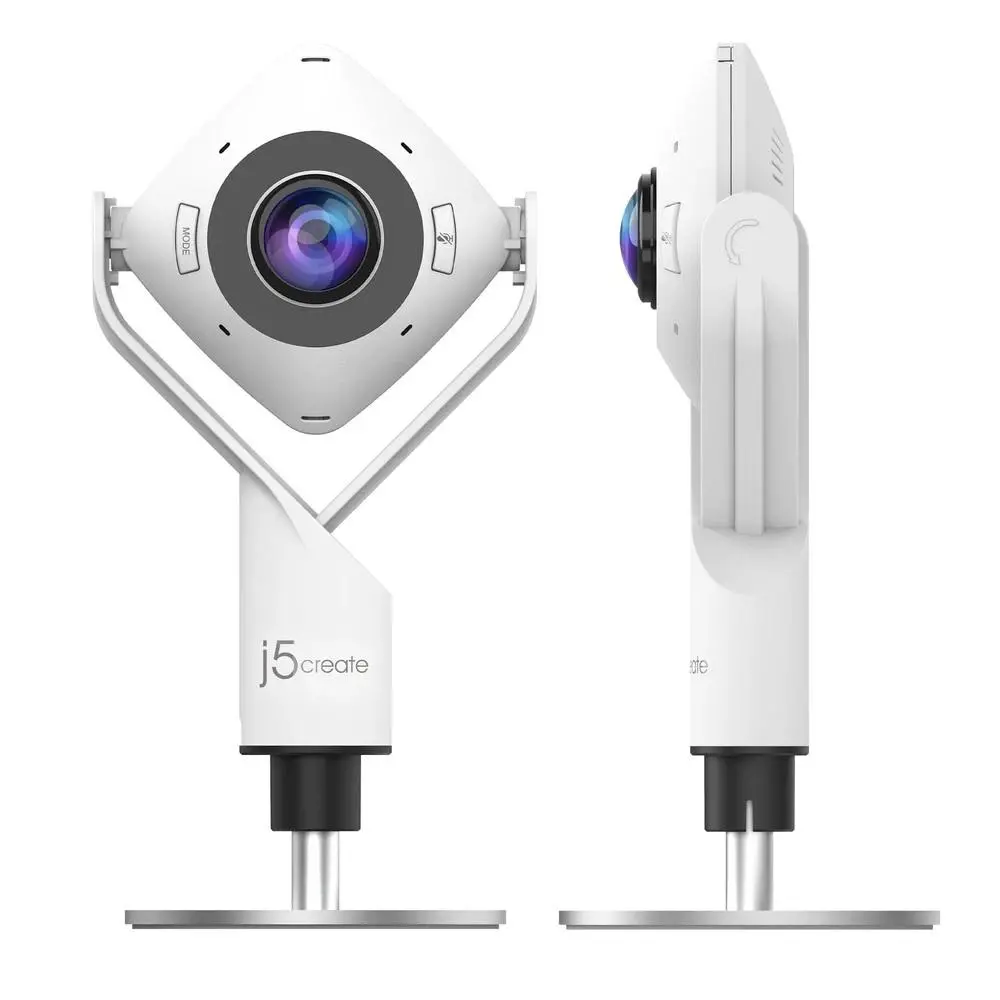 Уеб камера j5create JVCU360 All Around UltraHD,1080p, микрофон, USB, 360° - image 3