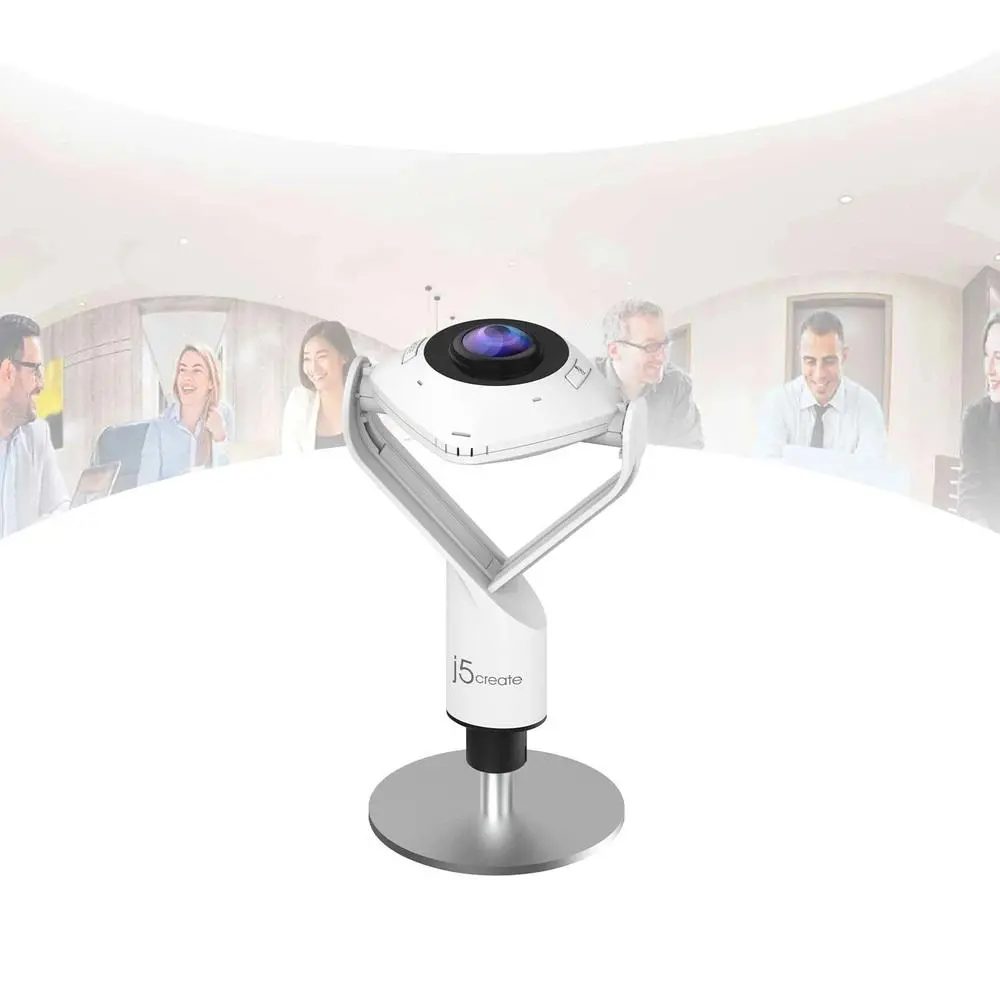 Уеб камера j5create JVCU360 All Around UltraHD,1080p, микрофон, USB, 360° - image 6