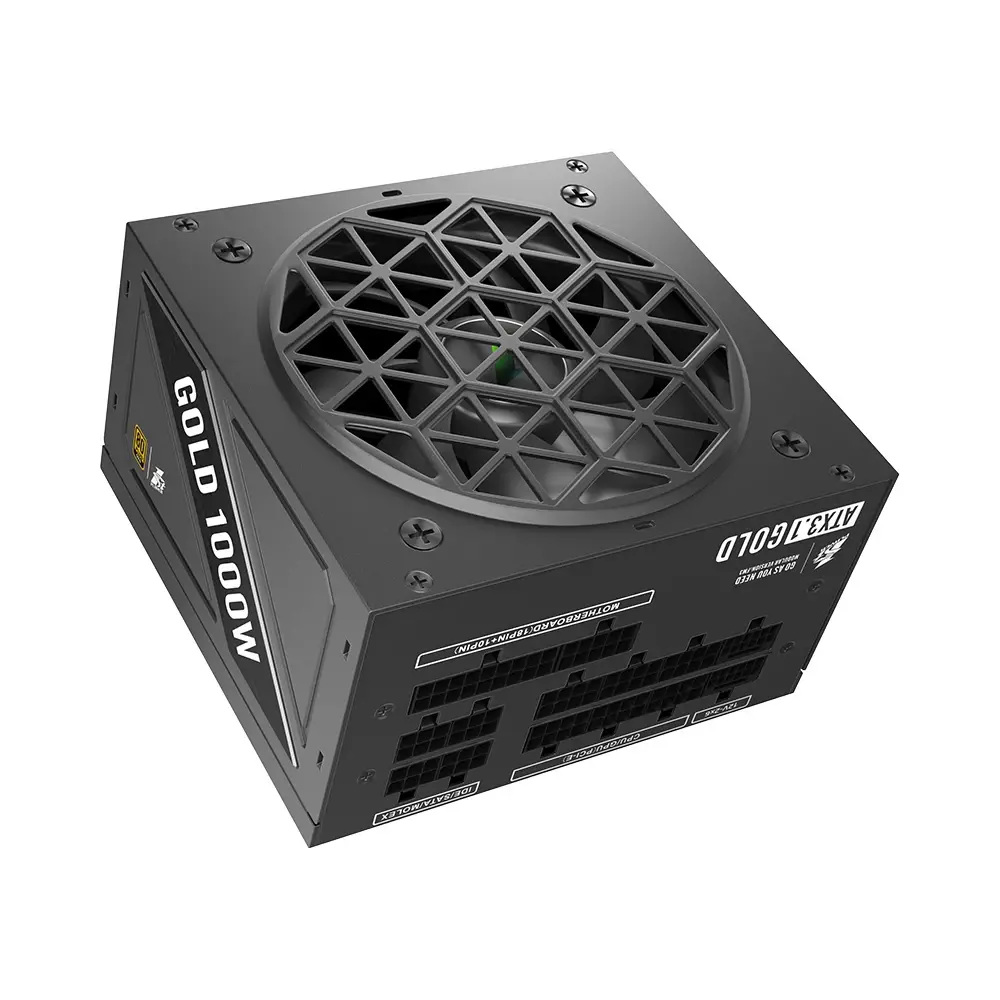 1stPlayer захранване PSU ATX 3.1 1000W Gold, Full Modular, PCIe 5.1 - HA-1000BA4 - image 1