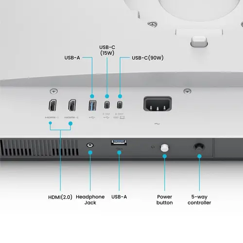 Монитор BenQ MA320U за MacBook Pro и MacBook Air, 31,5" , IPS , LED, 3840x2160, HDR10, 178°/178° , 1300:1 - image 3