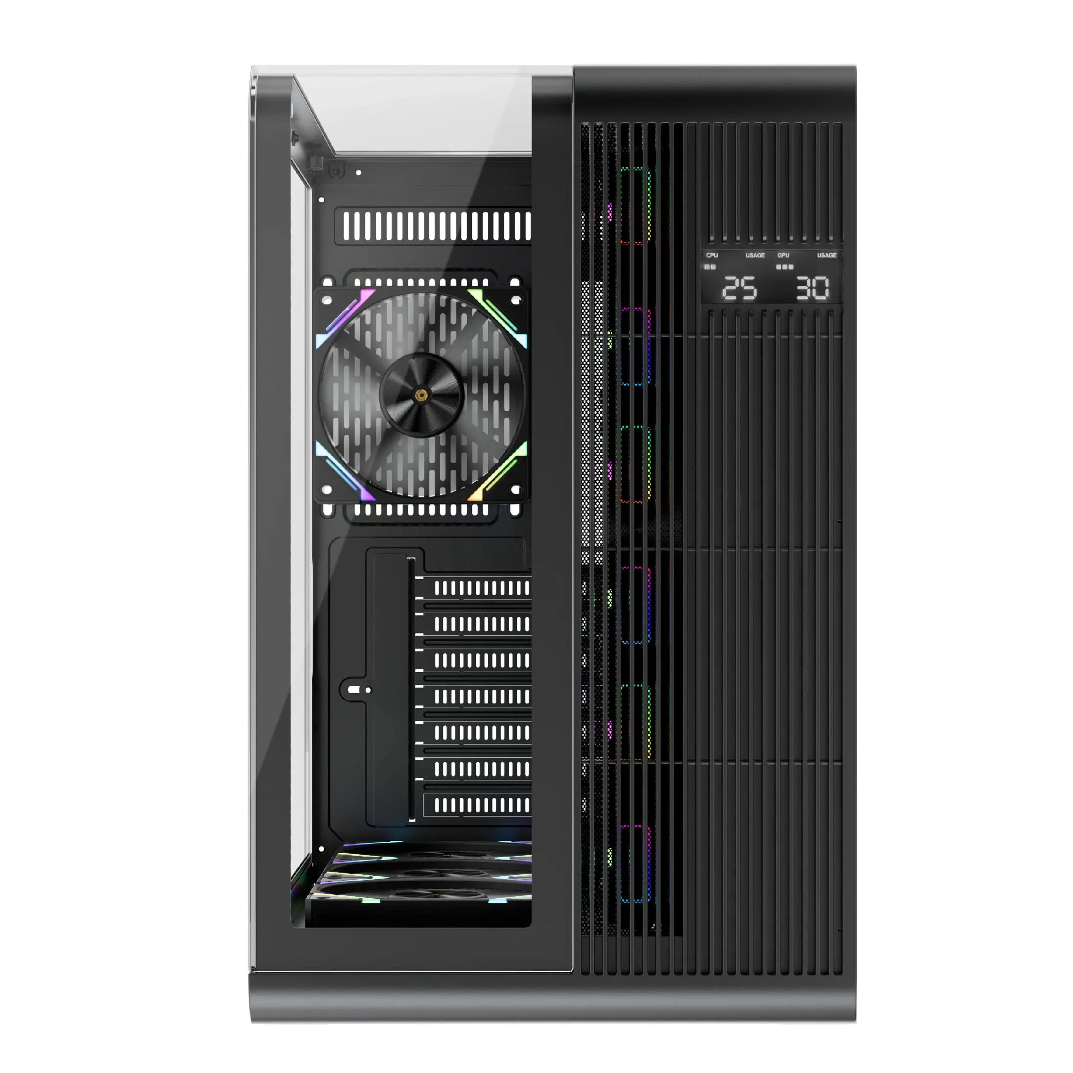 1stPlayer кутия Case ATX - RT7 Black - LED display - image 2
