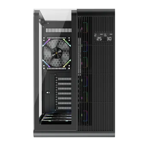 1stPlayer carcasă Case ATX - RT7 Black - display LED - 3