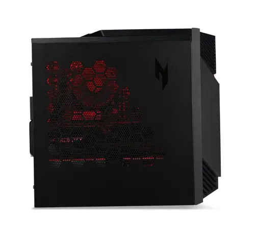 Настолен компютър, Acer Nitro N50-130, AMD Ryzen 7 7700 (up to 5.30GHz, 40MB), 32GB DDR5 4800MHz (2*16GB), 1024GB SSD PCI-e + 1*M.2 free, NVIDIA GeForce RTX 4060 8GB GDDR6, No DVD, 5*USB 3.2,Type-C, 2*USB 2.0, Mic.&Audio jacks, RG-45, GLAN, Wi-Fi AX/6E&BT 5.0, 500W, No OS - image 2