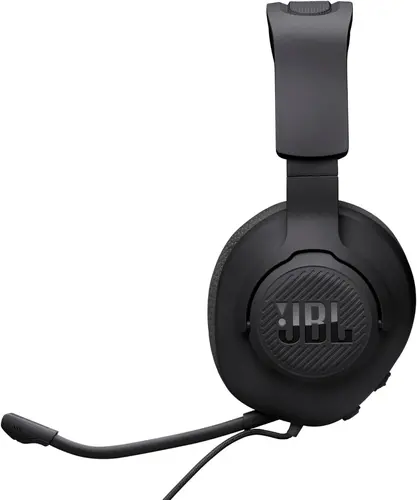 Слушалки, JBL QUANTUM 100M2 BLK Wired over-ear gaming headset with detachable mic and mute option - image 1